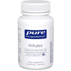 Pure Encapsulations 磷蝦油軟膠囊, 1罐, 60顆