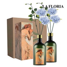 라플로리아 꽃 디퓨저, 2개, 500ml, S3제주동백향/B9미니모란L12/스카이