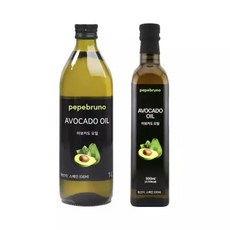 페페브루노 아보카도 오일 1L x1병 500ml x1병 세트, 1개