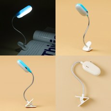 2구 LED 헤드캡 집게 독서등 미니 북라이트