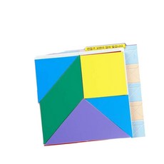 자석칠교 학생용 칠교놀이 교구 칠교놀이판 쏙템, 1개