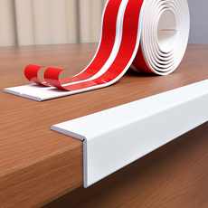 코너몰딩 모서리 보호대 ㄱ자 접착식 붙이는 코너몰딩 20mm x 3m, 1개, 화이트