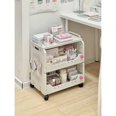 나만의 프린터존 가벽파티션 이동식 사무실 가림막 칸막이, 1개, 51x30cm, 그레이화이트 3단