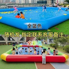 대형 에어풀장 수영장 물놀이 여름 간이 펜션 워터파크, F. 5m x 6m x 30cm (펌프포함), 1개