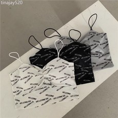 吊帶辣妹性感防走光小背心少女學生抹胸內衣運動短款打底上衣