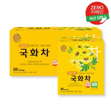 송원 우리차 국화차 100T + 40T, 500mg, 140개입, 1개