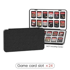 스위치/스위치 OLED 카트리지 보관함 칩 홀더 커버용 24 in 1 게임 카드 케이스, 06 pattern 07