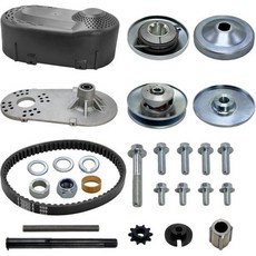 212CC 토크 컨버터 키트 30 시리즈 6.5 HP 34 인치 고카트 미니 바이크 10T 40 41 420 체인 프레데터 드라이버 풀리 코멧 TAV2 컨버터용, 3/4"Go Kart 10T Torque Convert