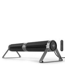 Vornado Airbar 4 타워 팬 및 수평 공기 순환기 리모컨 포함 88.9cm(35인치) 3가지 속도 설정 다방향 흐름 터치 컨트롤 다용도 냉각 파워 마그네