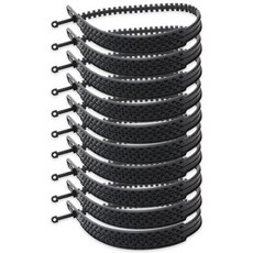 얼름 겨울 타이어 두꺼운 자동차 크롤러 타입 스노우 체인 플라스틱 미끄럼 방지 휠 타이 비상 도구 10 개 20, 1개