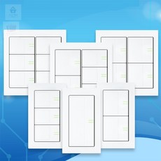 보나마켓 와이드 스위치 1로 전기스위치, 1구 ISW-14199, 1개