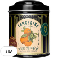 쌍계명차 마스터 캔 제주황귤 티, 24g, 12개입, 3개
