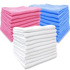 타올인 행복한 면 행주 36g 30x45cm 업소용행주+물수건 주방 +식당, 파랑, 1개