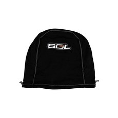 SOL 防刮防塵絨布袋, 黑色安全帽收納袋（中）-不防水