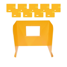 에코청운 PP 칼라칩 칸막이 화일 450 x 290 x 400 mm, 21개