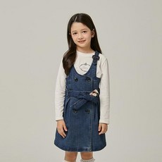 DAKS KIDS 닥스키즈 데님 원피스 DUF41NJ59M NV_P415960638 163102