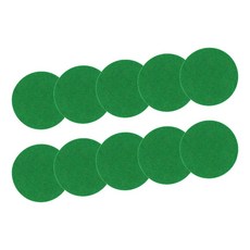10개 59mm/74mm/94mm 에어하키 테이블 펠트 푸셔 에어하키 펠트 푸셔 패드 교체 에어하키 말렛 펠트 패드, 59mm