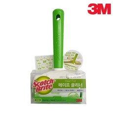 3M 옷먼지 머리카락 털제거 테이프 찍찍이 중형 청소 롤러 쇼파 크리너 옷먼지제거 침대 컷팅 롤크리너