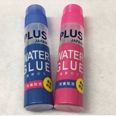 富福里 PLUS WATER GLUE 無毒膠水 50ml｜水性易清洗、學生辦公適用, 1個