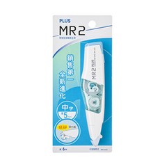 富福里 PLUS MR2 修正帶 滑順好用 多色可選 學生辦公必備, 1盒