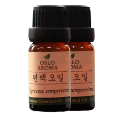 오슬로 피톤치드 편백나무 원액 100% 편백오일, 2개, 10ml