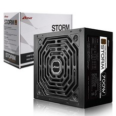 AONE 스톰 700W 80PLUS 브론즈 블랙 PC 파워서플라이 컴퓨터 전원, 1개