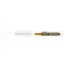 모나미 프로 페인트 프로 마카 하양 흰색 12개입 2.0mm