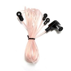 88 108MHz FM 라디오 안테나 75 Ohm Dipole 실내 HD 공중 수신기 PAL F 암 잭 동축 어댑터 커넥터