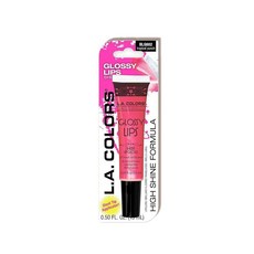 L.A. COLORS Glossy Lips 시어 립글로스 (카드) BLG802 트로피컬 펀치 CBLG802 3개, LA COLORS Glossy Lips 시어 립글로스