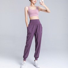 Coantrue 女式瑜伽慢跑褲高腰瑜伽服普拉提服褲