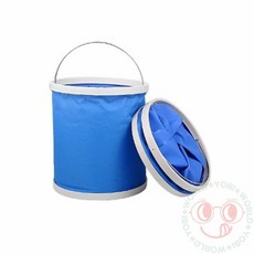 접는물통 캠핑 세차 양동이 접이식 대용량 버킷 워터백, 접이식버블물통9L