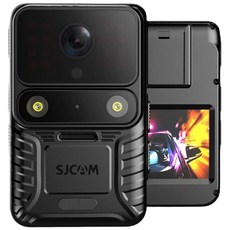 FLYone SJCAM 4K高清警用執法密錄器 專業級爆閃燈監控蒐證, A50+64GB記憶卡, 1個