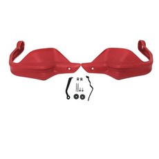 오토바이 핸드 가드 쉴드 프로텍터 윈드 실드, 1개, 1. Handguard Red