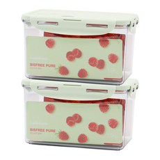 락앤락 비스프리 스테커블 직사각 밀폐용기 1.9L, 단품, 2개