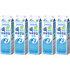 푸르밀 속편한 우유 900ml 5개