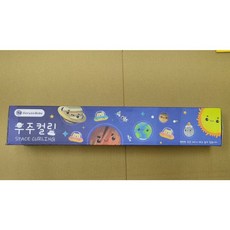 高麗寶貝 小熊太空冰壺玩具 兒童雙人對戰桌遊 冰球 星球宇宙, 1個, 彩盒微凹（已折扣、商品完整、自用可選）