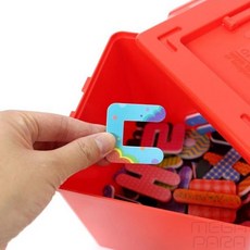 미니파라 쏙쏙 자석 글자 한글 MRMP-023 84개입 아기자석놀이