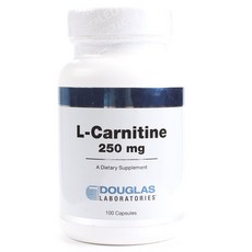 DOUGLAS LABORATORIES 左旋肉鹼膠囊 250mg, 1個, 100 件