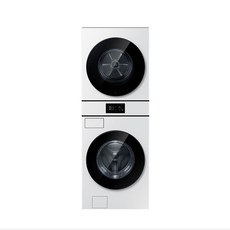 [삼성 감사 페스티벌] 삼성전자 Bespoke AI 원바디 세탁기 WF80H24GBW + 건조기 DV80H20DBW 세트 24kg 20kg 방문설치, 화이트, WH80H2420GDHW