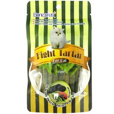 Bone Plus 貓專用 魚肉薄荷潔牙棒 70g, 1個, 原味 ( 70g/包 )