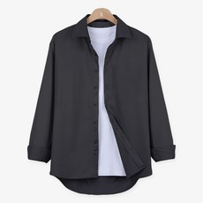 단군 남성용 빅사이즈 링클프리 매너남 무지 셔츠 IPS016