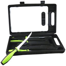 앵글러 엣지 - 사르지 5피스 낚시 키트, 필렛 나이프 식도 생선용 사시미 식칼 주방 앵글러 엣지