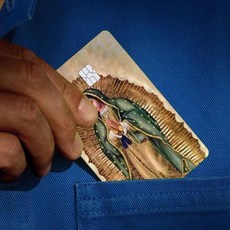 구아다루페 성모 마리아 신용카드 은행카드 직불카드 버스카드 앞면 스티커, A. 1 Set, 4. KT0046474