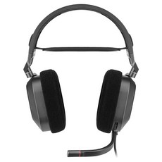 CORSAIR 海盜船 HS80 RGB USB 有線電競耳機, 碳纖維, 單一商品