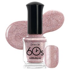 withshyan 60秒快乾指甲油, M137 Queen, 9ml, 1瓶