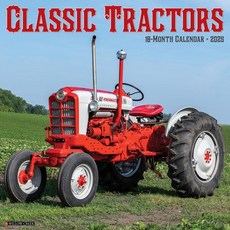 (英文圖書)Classic Tractors 2026 12 X 12 Wall Calendar Spiral, Willow Creek Press Calendars, 英文, 線圈裝訂
