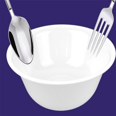 더가몽 반찬 죽 국물 플리스틱 식기 플라스틱공기16cm, 5호