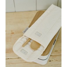 [클로트] 패디드 파우치 - 아이보리