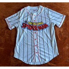 Marvel 蜘蛛人 Spider-Man 棒球球衣 尺寸 M, 1個