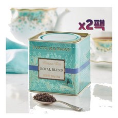 fortnum mason Royal Blend Tea Loose Leaf Caddy 포트넘앤메이슨 로얄 블렌드 티 루스 리프 캐디 250g 2팩, 2개, 1개입